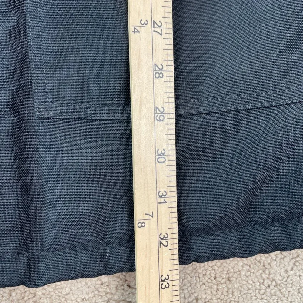 Carhartt Jacket Men XXL Black Duck Lined Corduroy Collar Barn Coat Chore Vintage